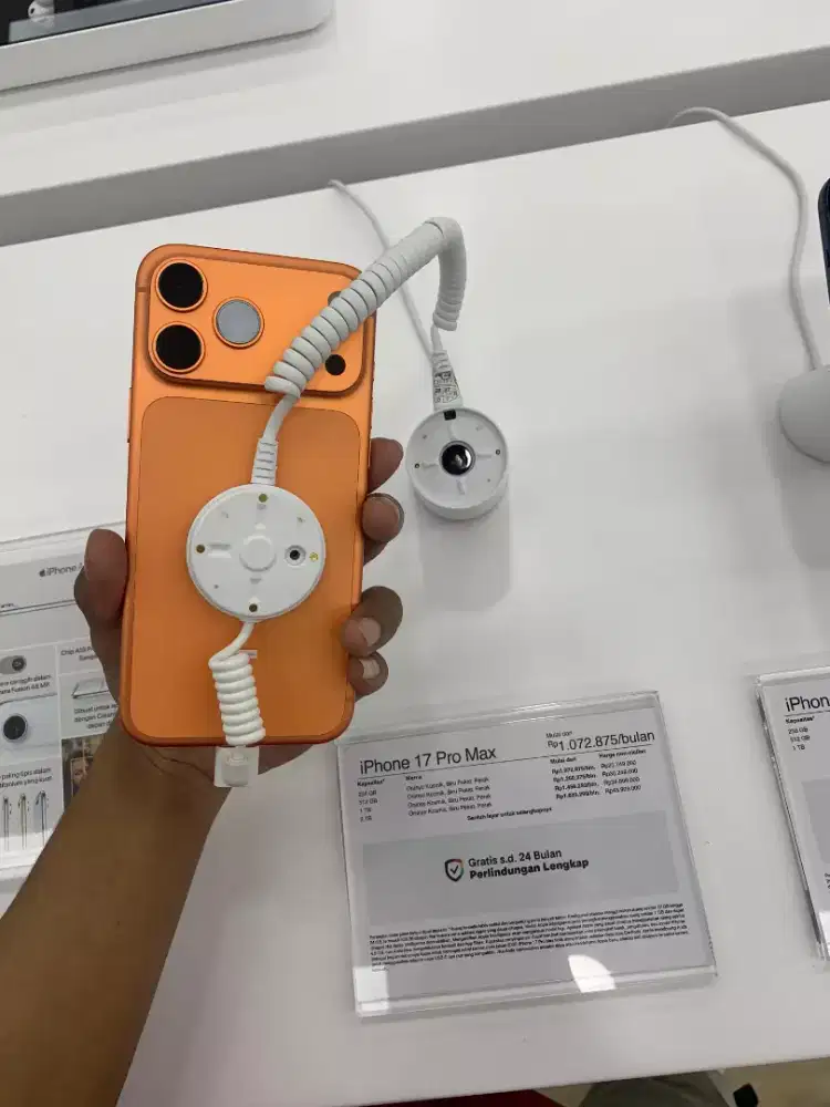 iphone 17 pro dan promax orange promo cicilan ringan tanpa dp bisa