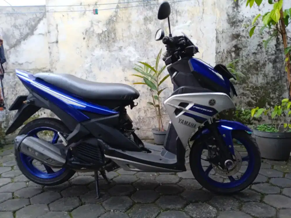 Jual aerox 125 CC FI biru