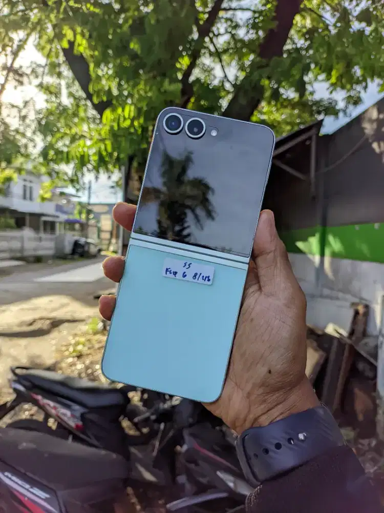 Samsung galaxy flip 6 ram 12/256GB resmi sein lengkap mulus normal