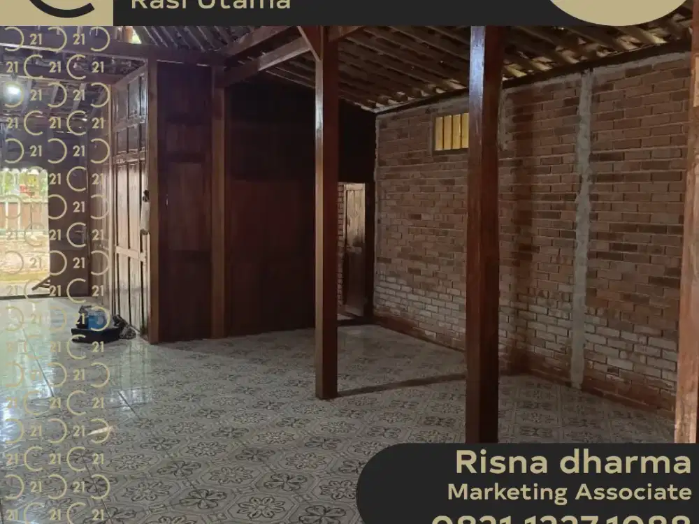 DIJUAL RUMAH JOGLO DI KERTARAHAYU SETU BEKASI