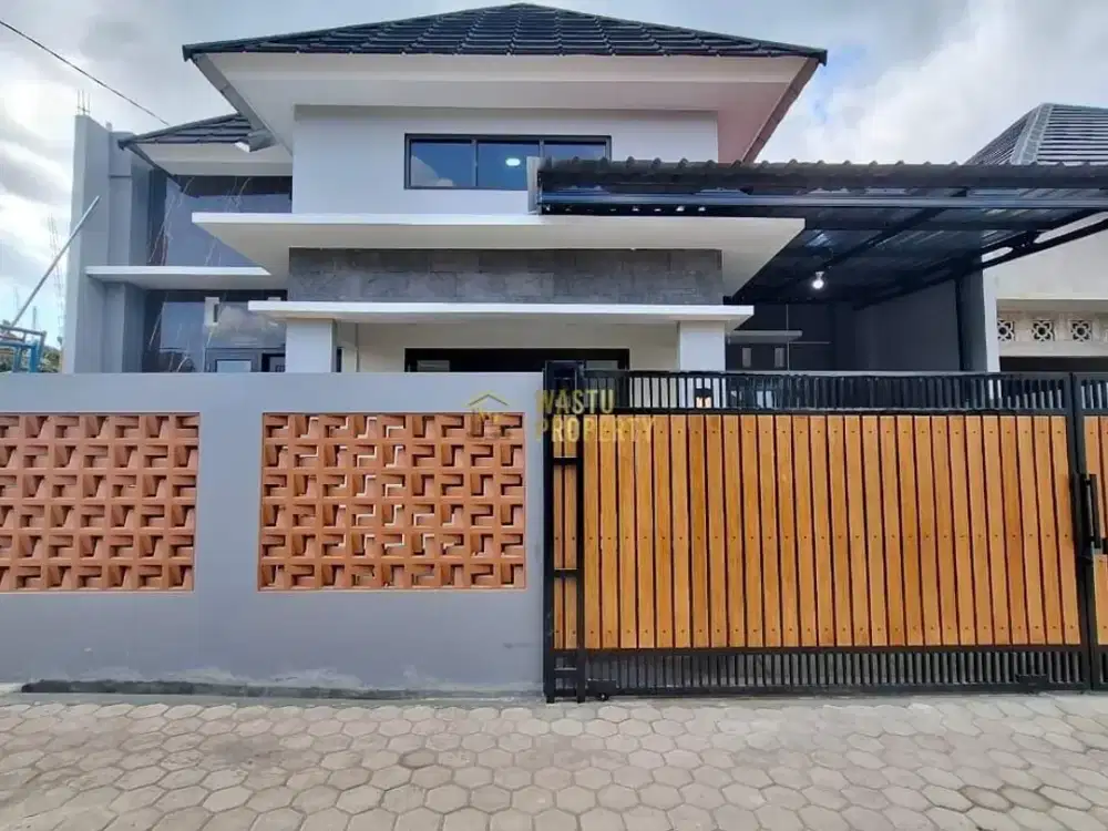 RUMAH TERLARIS DALAM CLUSTER DEKAT STADION MAGUWO DI NGEMPLAK, SLEMAN