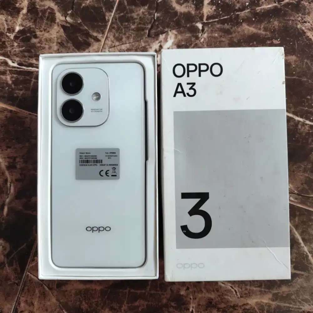 Oppo a3 8/128 ex garansi resmi