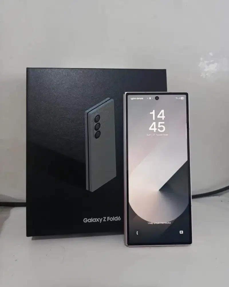 SAMSUNG Z FOLD 6 5G RAM 12/256GB ORIGINAL SEIN MULUS FULLSHET SIAP PAK