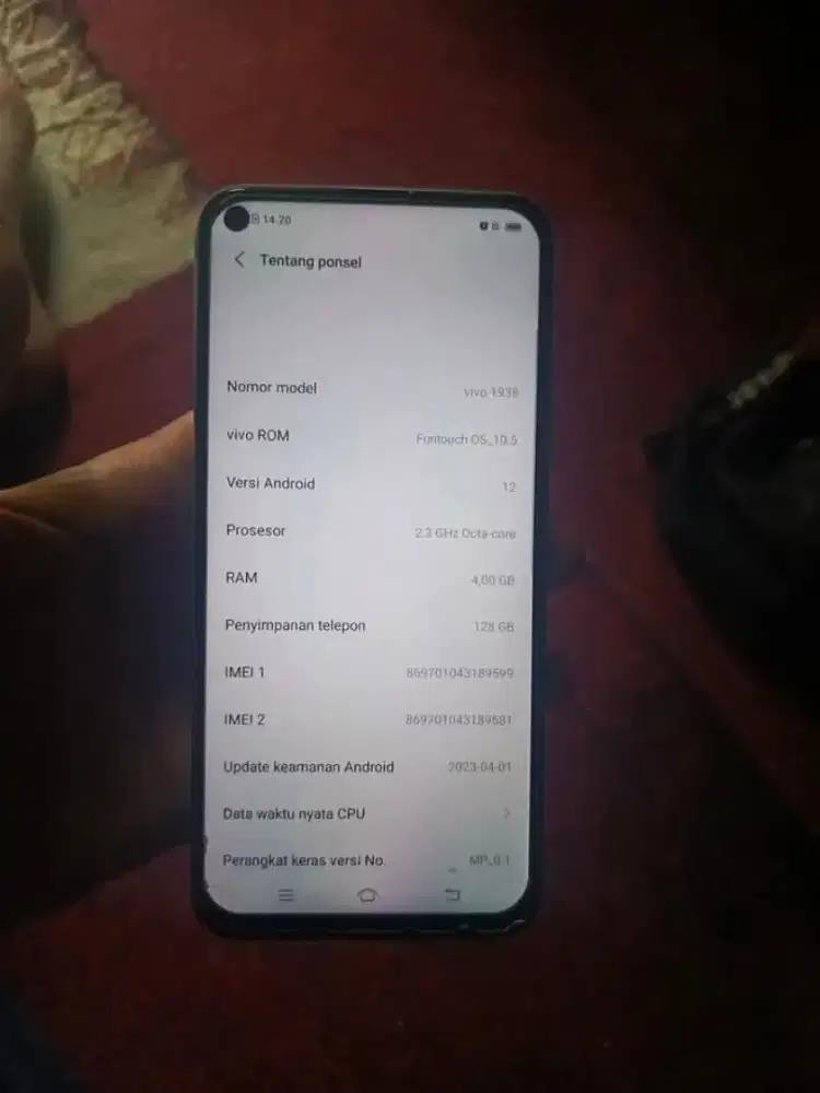 Jual Vivo y30 no minus