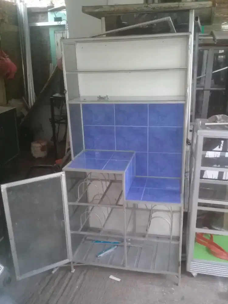 Rak piring siap pakai