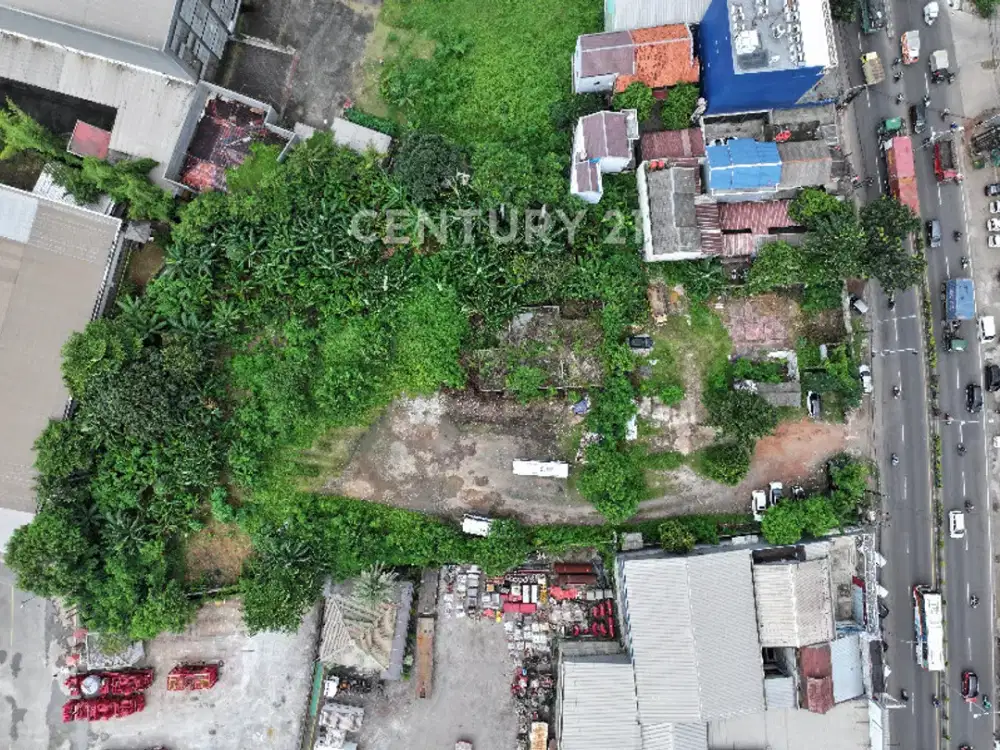 Lahan Komersial Langka Kota Bekasi Jalan Besar Buat Showroom