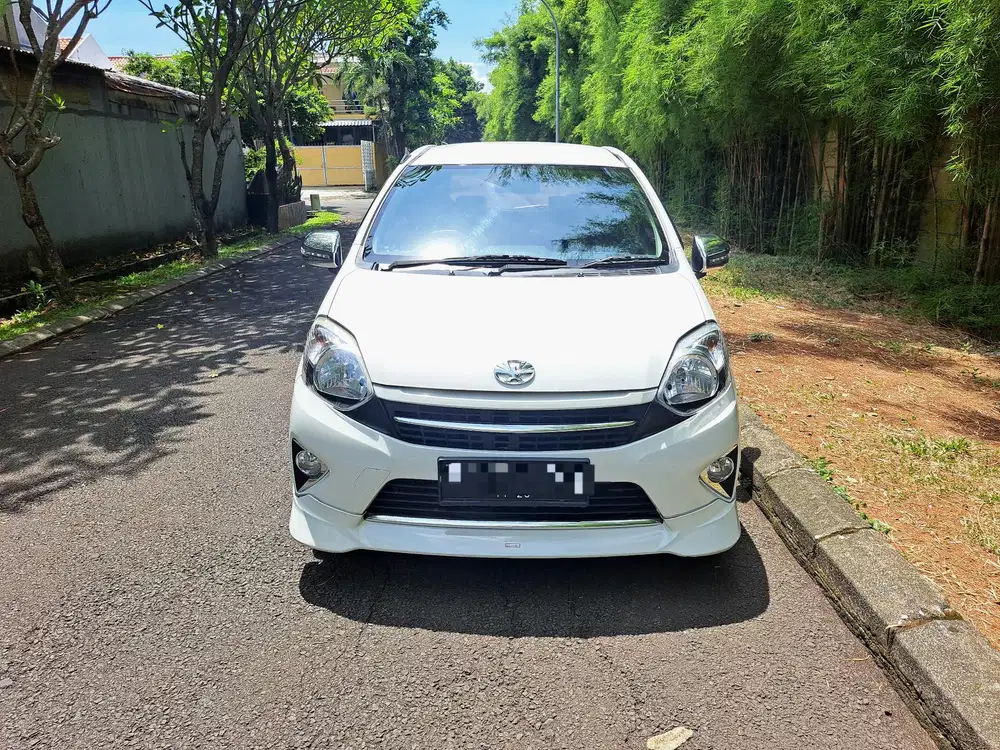 (KM 46 RB) JUAL CASH AGYA TRD 1.0 AUTOMATIC PUTIH 2016 TOYOTA