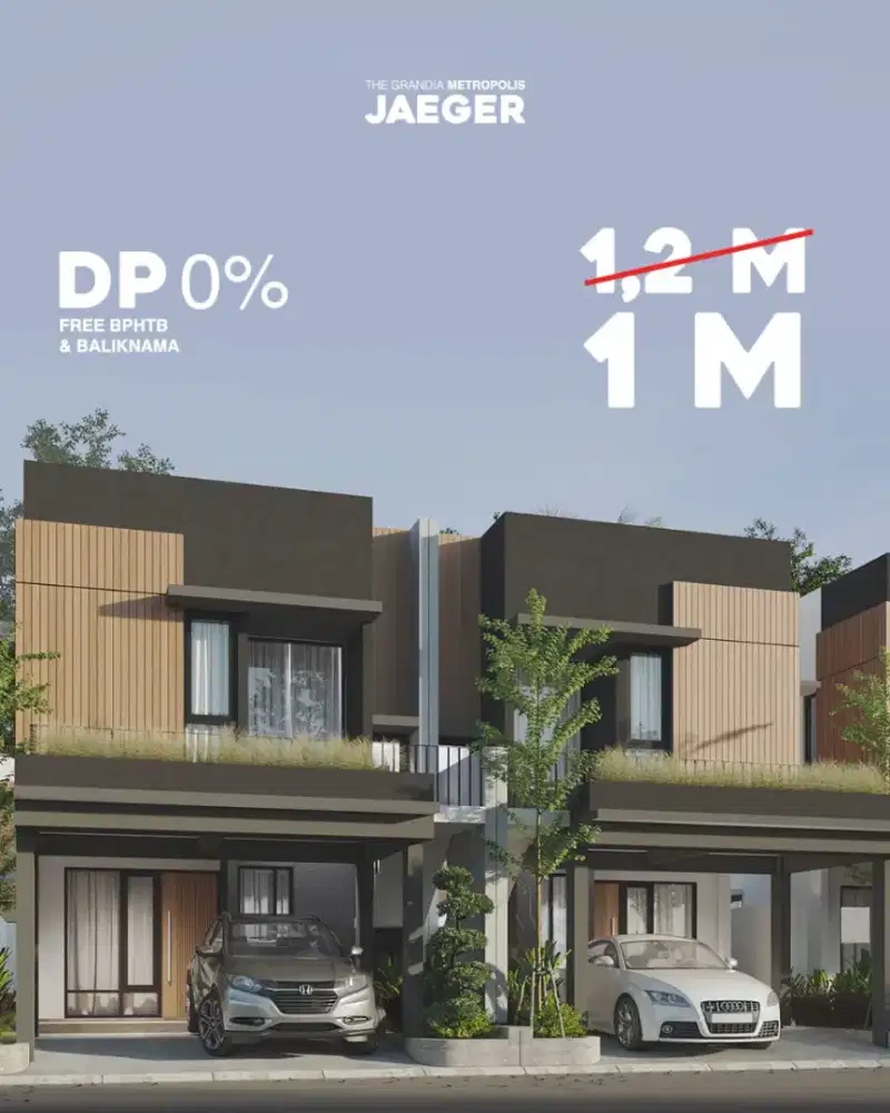 Promo special akhir tahun rumah cluster mewah