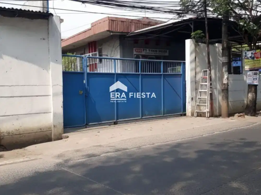 Gudang Siap Pakai di Jalan Raya Petir Tangerang Ada Office di Lantai 2