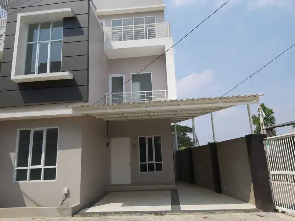Dijual Cepat Rumah 3 Lantai Free Kitchen Set di Pondok Aren Tangsel