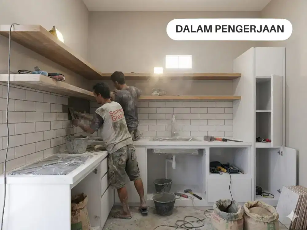 Jasa Kitchen Set Custom Bandung • Free Survey+3D• Promo Akhir Tahun