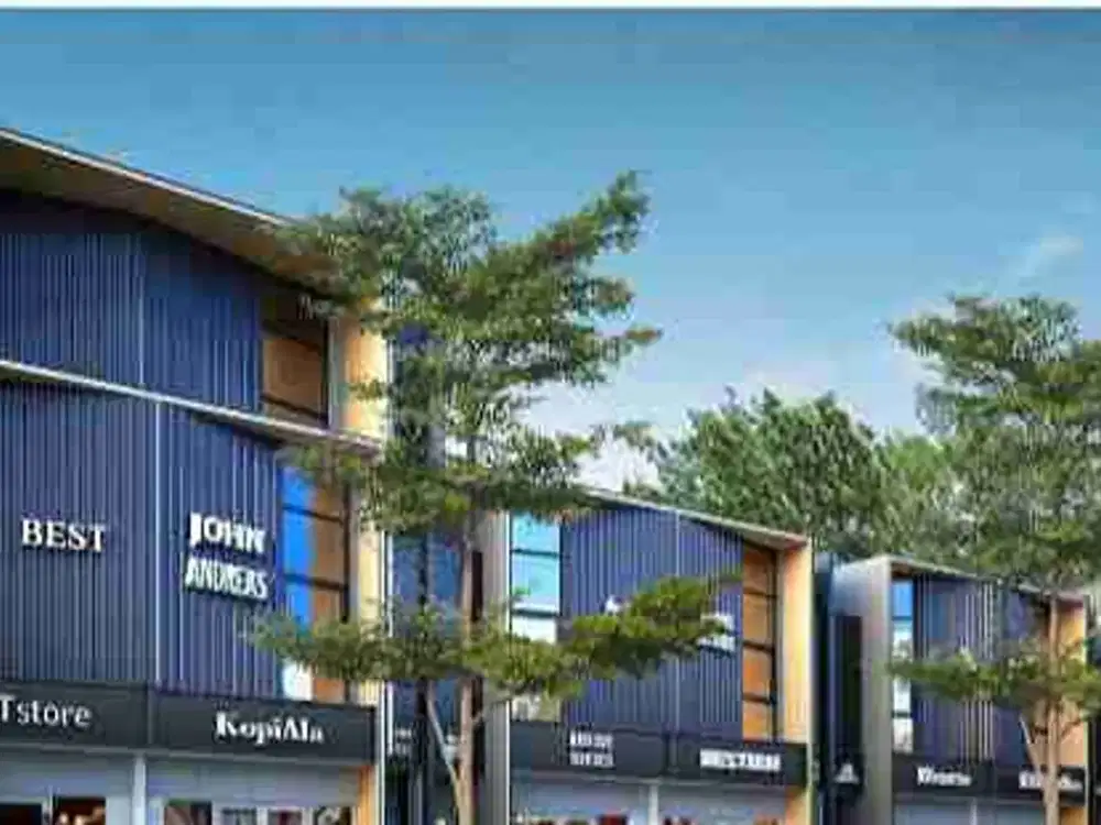 Ruko ready yang terletak di kawasan strategis