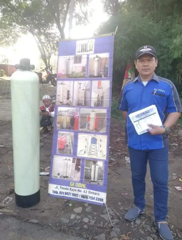 Filter air mengatasi masalah air