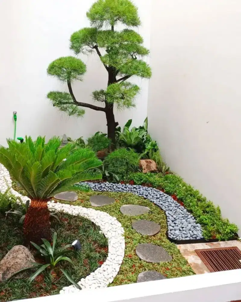 Jasa pembuatan Taman vertical Taman Ooutdoor taman kering dll #8