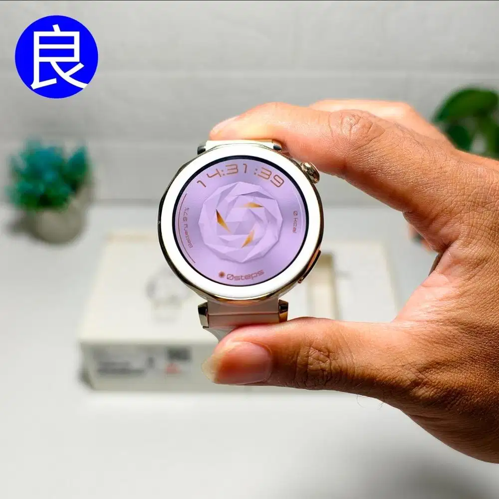 Huawei Watch GT 5 Pro 42mm White Rubber Garansi Resmi Indo Fullset Ori