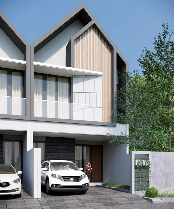 Dijual Rumah Baru Model Minimalis 2 Lantai Manyar Tirtoyoso Surabaya