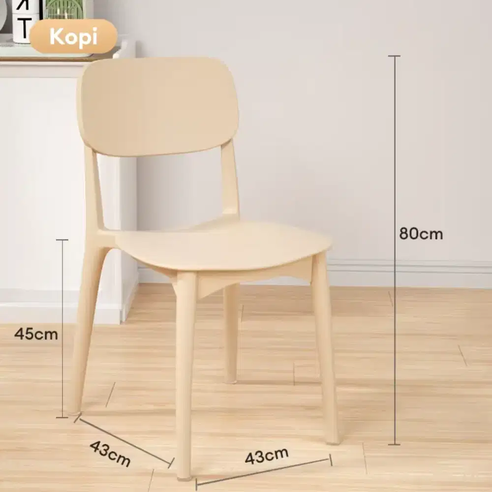 kursi plastik cafe,kursi santai,kursi makan