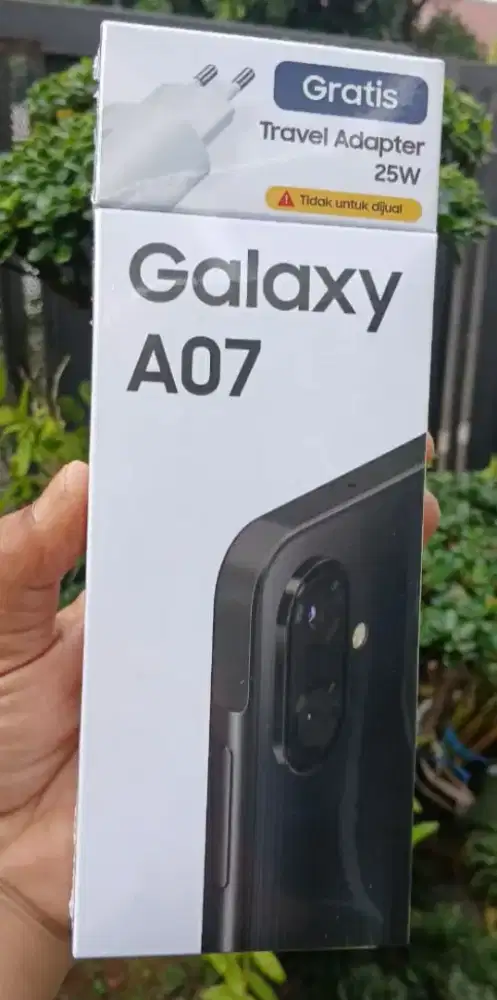 NEW. Samsumg A07 4/128 Black. masih segel pabrik!!!