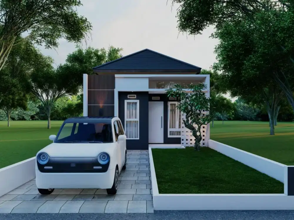 Rumah Modern Dp Cicilan Mulai 2,5 Juta/Bulan Dekat Pintu Tol Tambakrejo