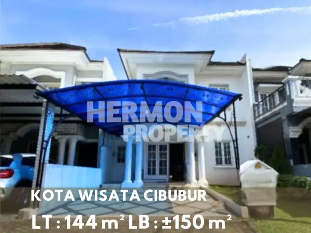 Jangan Terlewatkan Rumah cantik semi furnished di cluster Exclusive , Kota wisata cibubur