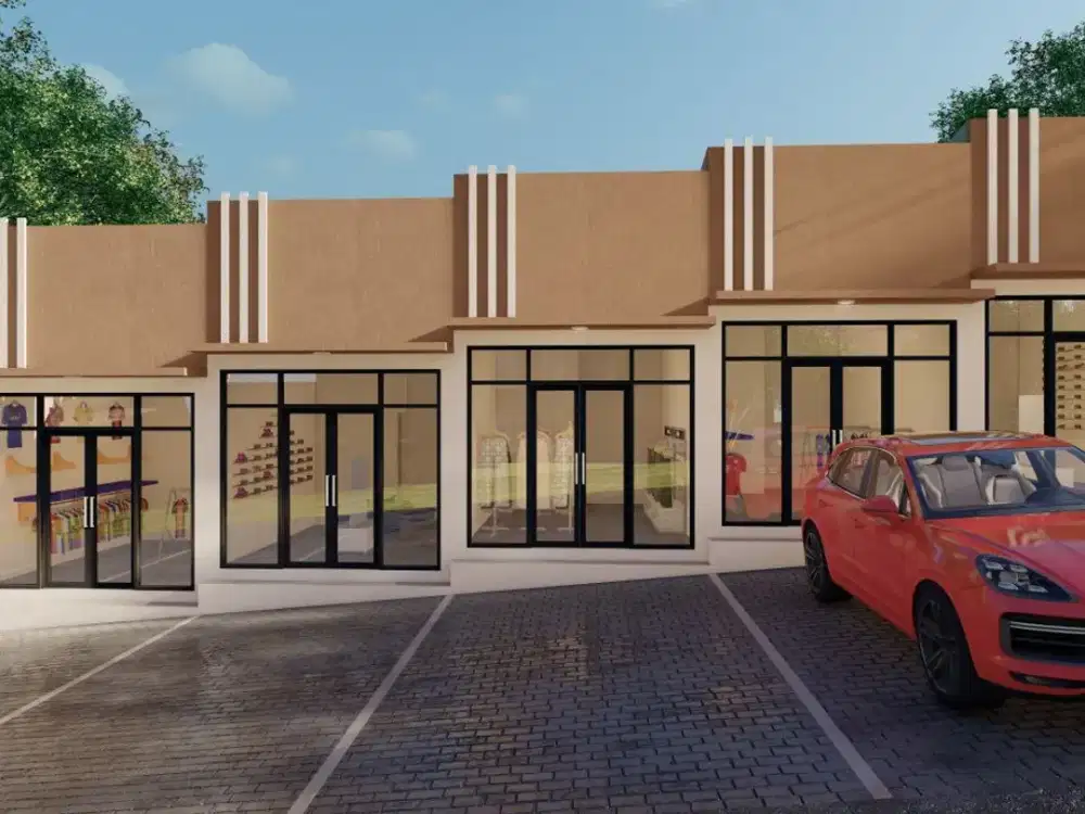 Disewakan Ruko Minimalis Pinggir Jalan Depok Bisa Bulanan