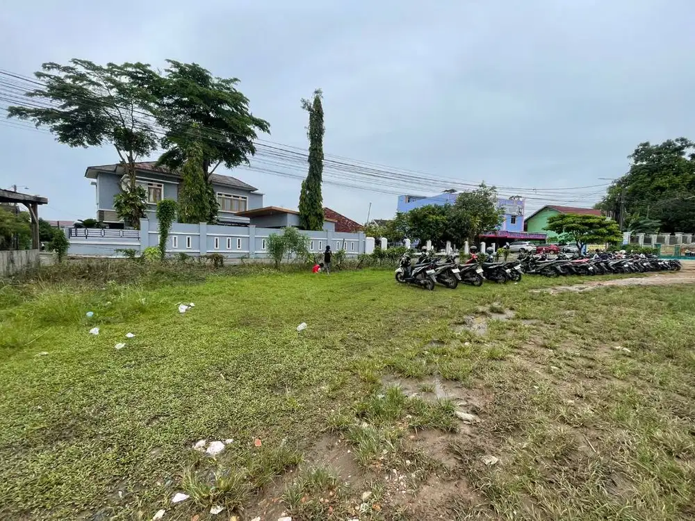 TANAH PINGGIR JALAN PAKJO KOTA PALEMBANG