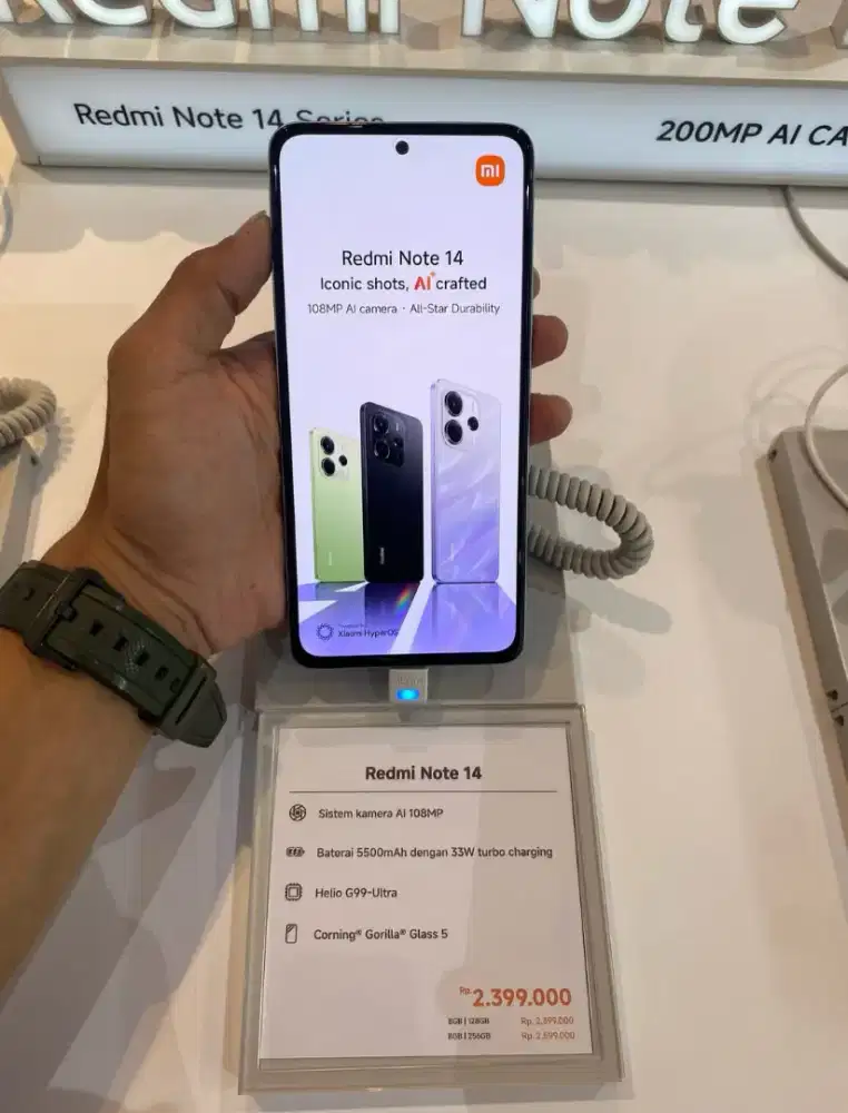 Cicilan Redmi note 14 mulai dari 500ribuan