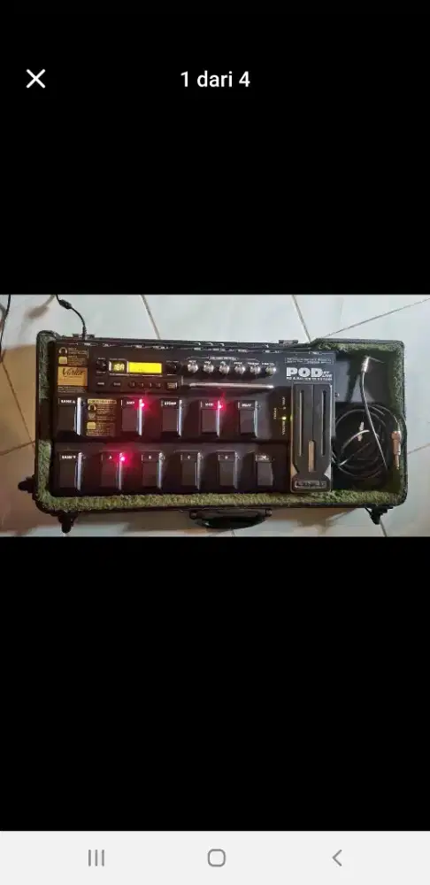 efek gitar POD xt live