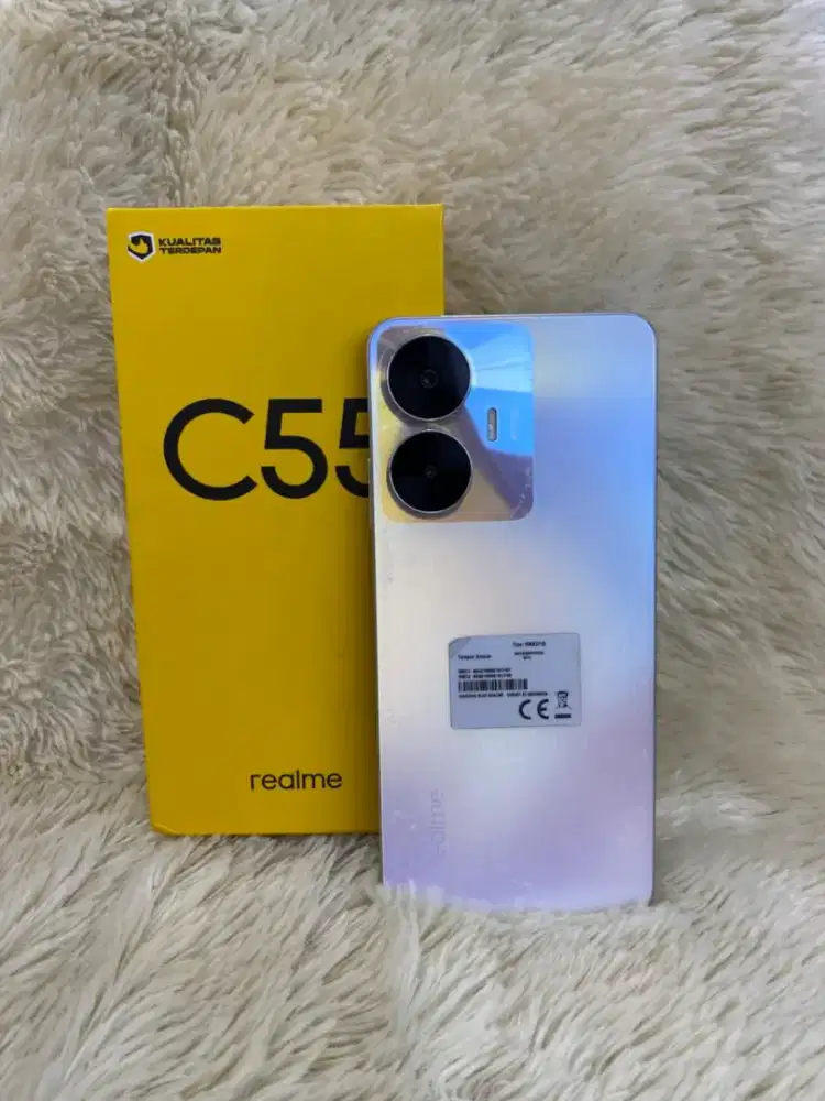 Realme C55 ram 8/256Gb White fullset original #3GCom