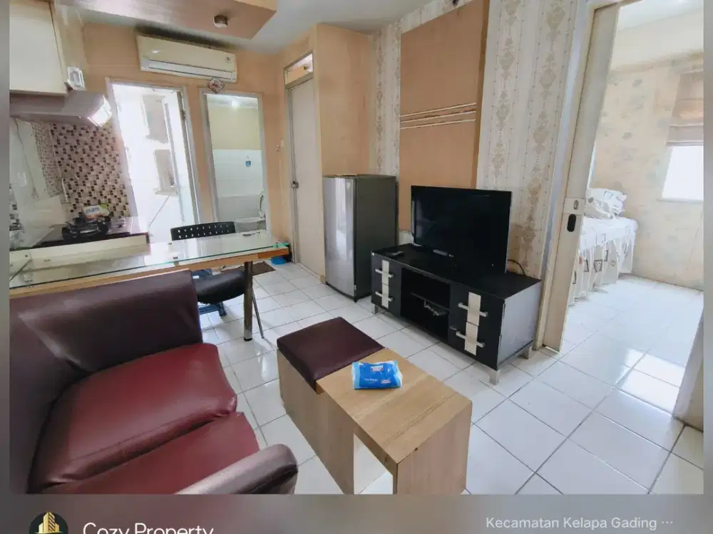 disewakan murah APARTEMEN 2 kmr HUK GADING NIAS furnish tahunan