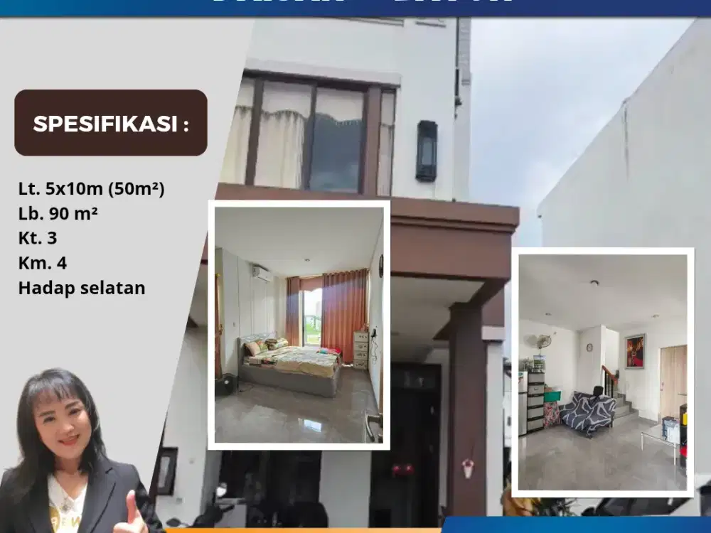 Disewakan Furnished Cluster Osaka Daisan LAVON Suvarna Cikupa Tangerang