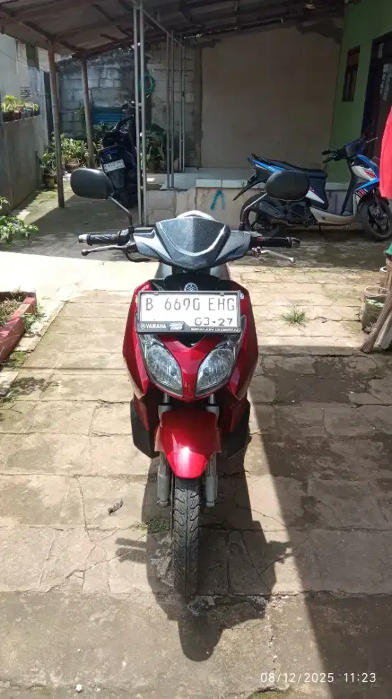 Yamaha Nouvo Z 2007 Merah Maroon