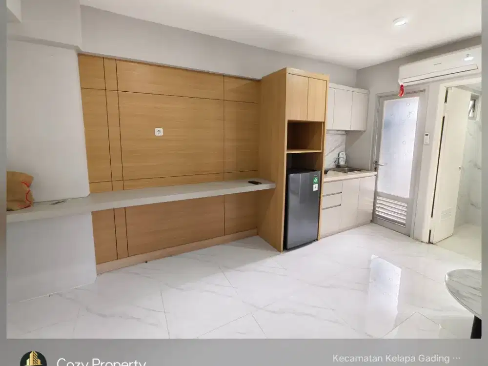 disewakan murah APARTEMEN 2 kmr GADING NIAS furnish interior bulanan tahunan