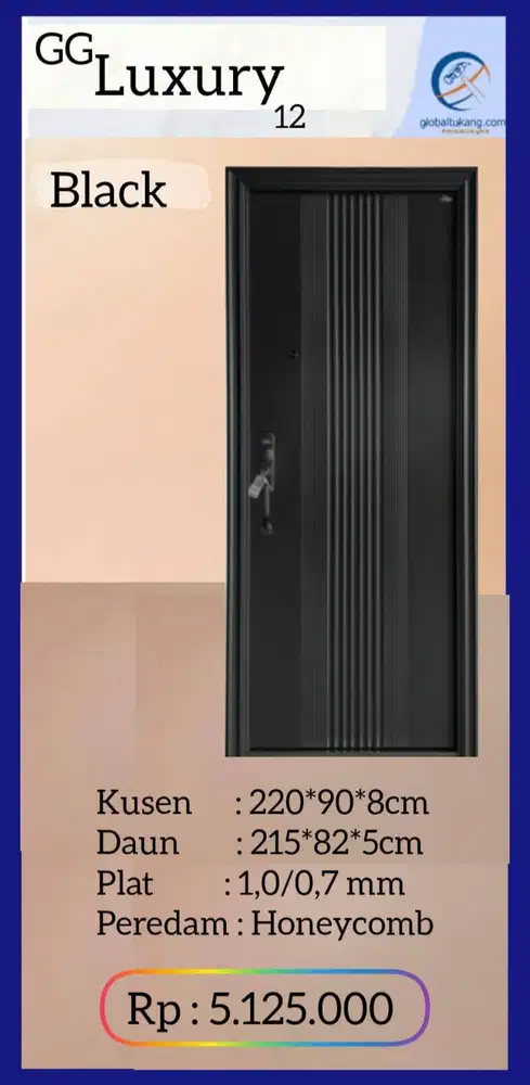 Jual Pintu baja kemanan maximal bebas khawatir kota Padang