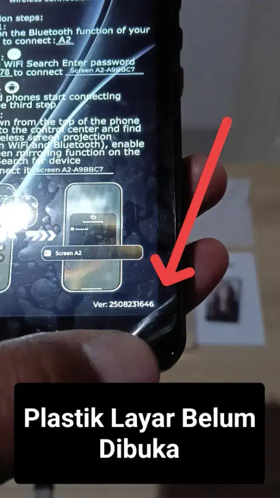 KV A2 Selfi mirror vlog