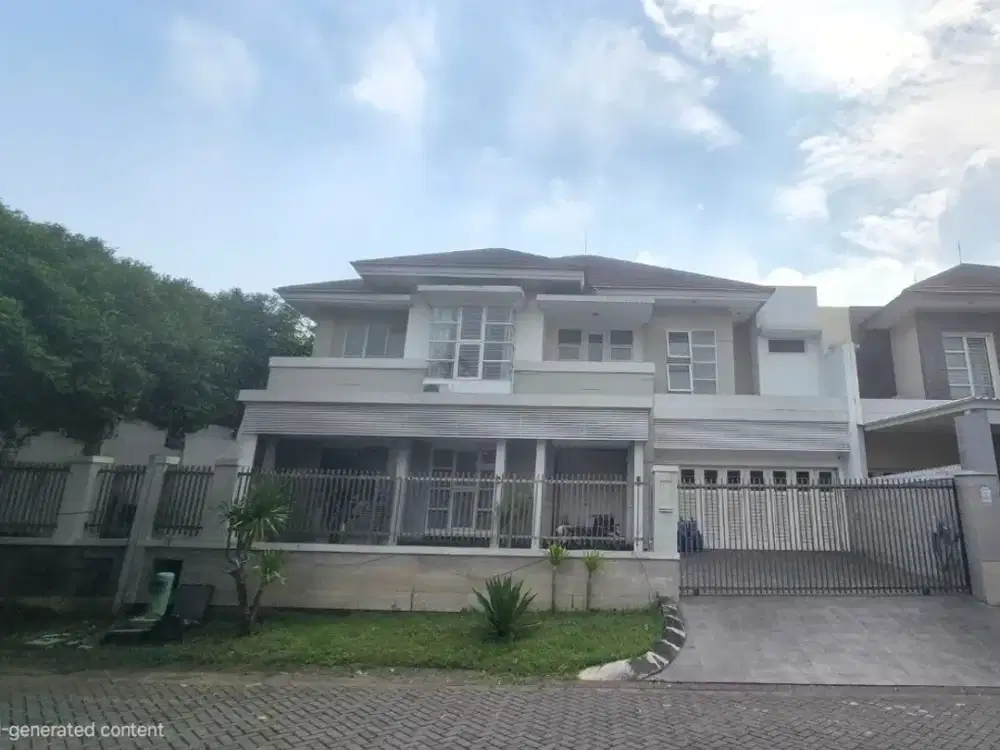 RUMAH PURI GALAXY BAMBOO LAKE MINIMALIS STRATEGIS SIAP HUNI