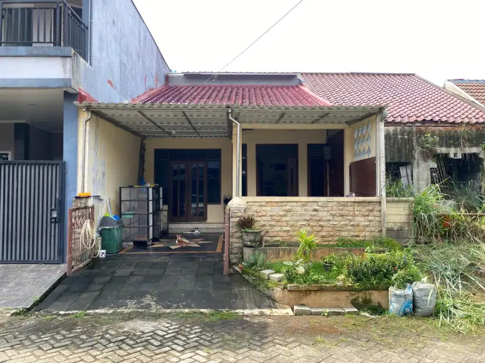 Sawangan muchtar bukit rivaria rumah 1,5 lantai dalam komplek
