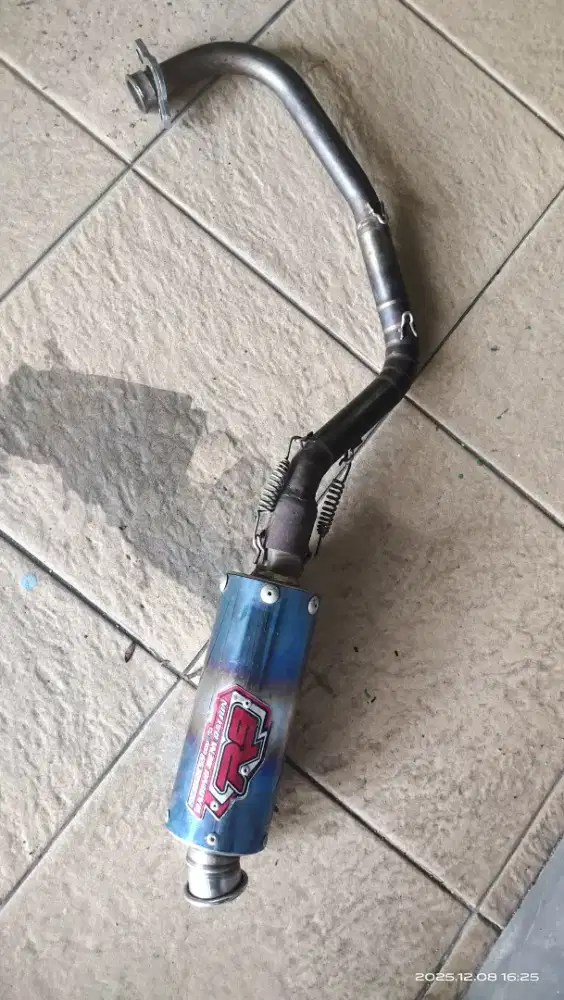 Knalpot racing R59 sekend motor beat