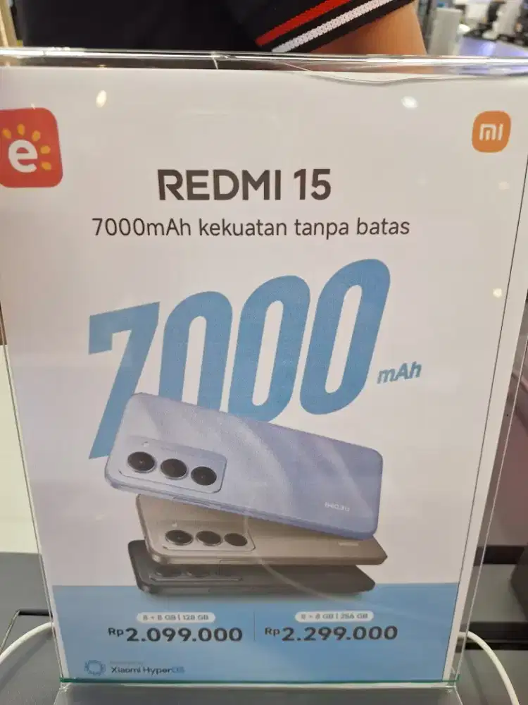 BATERAI 7000MAH REDMI 15 TERBARU