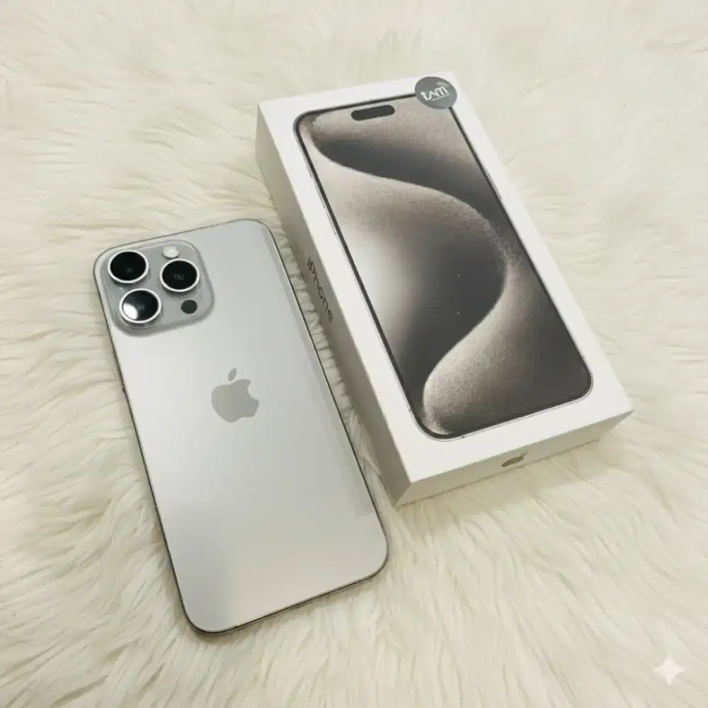 Iphone 15 Pro Max 256 Gb iBox Murah Mulus Fullset