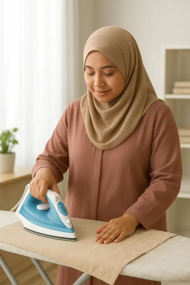 DICARI JASA SETRIKA PAKAIAN - BANDUNG