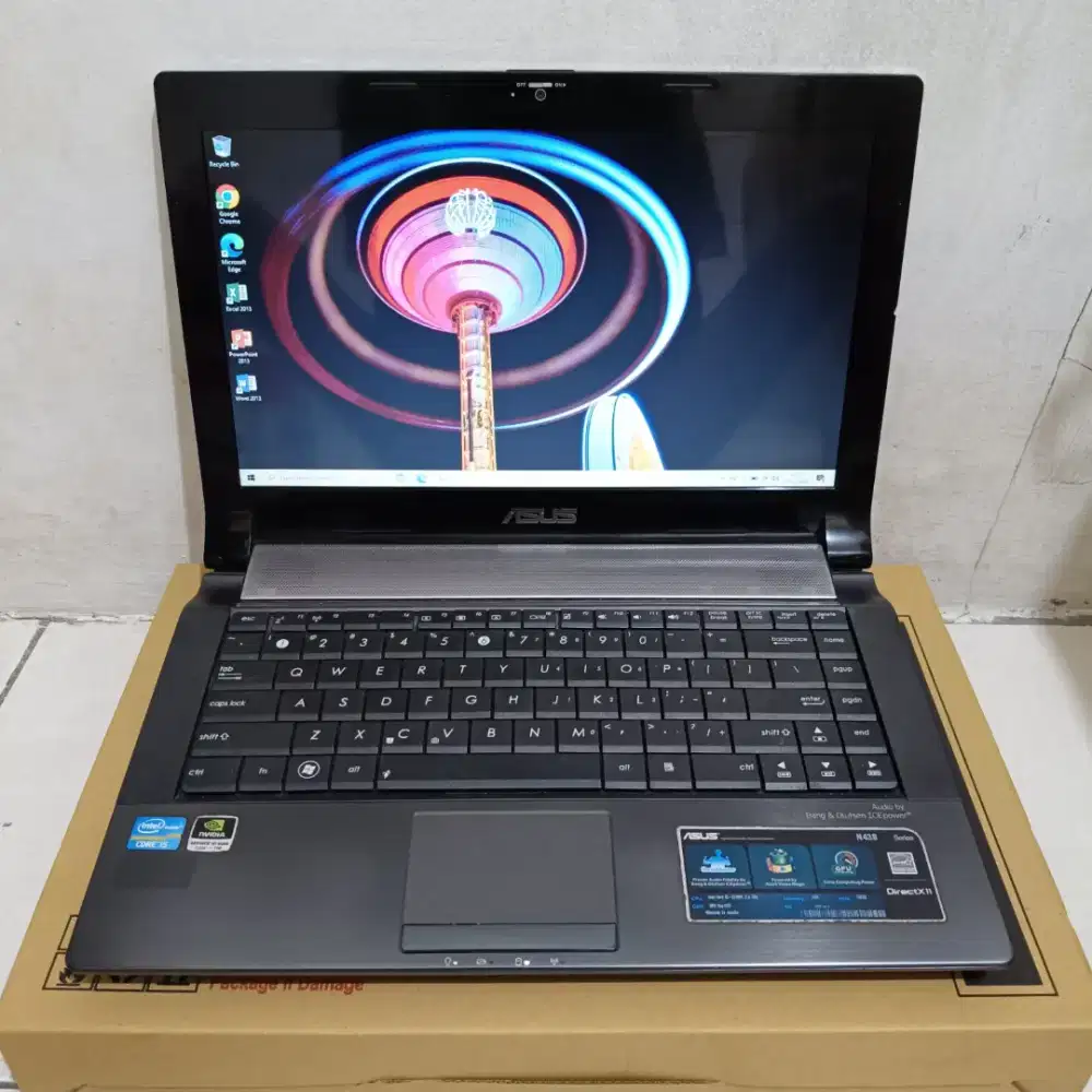 Jual Asus N43SL Intel Core i5-2430m Ram8GB Ssd128GB Nvidia 540M 2GB