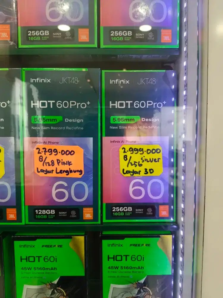 Kredit hp infinix Hot60pro+ ram 8/256gb area poris pinang ciledug