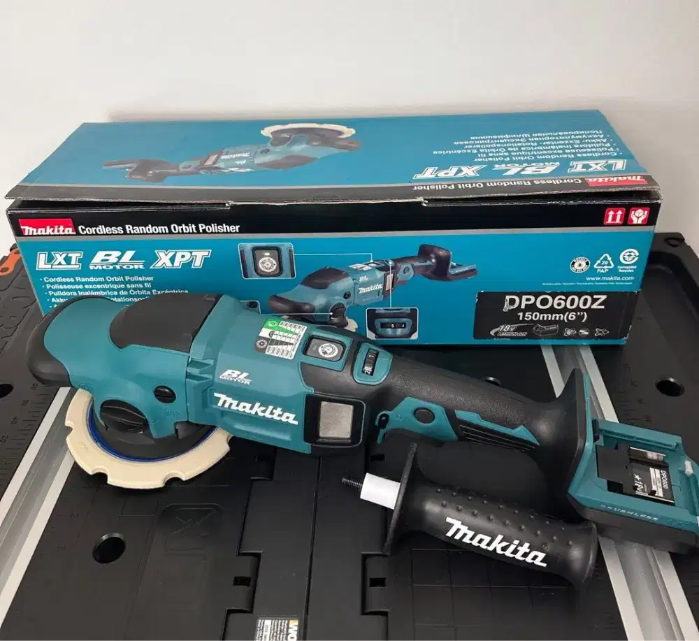 Makita DPO600Z Cordless Random Orbit Polisher Alat Mesin Pemoles