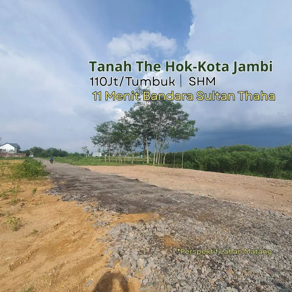3 Menit Golf Pertamina, Dijual Tanah Kota Baru Jambi Siap Bangun SHM