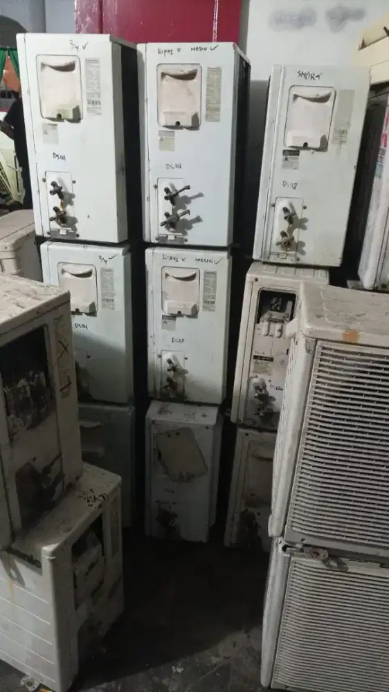 Penampungan AC rusak 1/2 PK smpai 5 PK