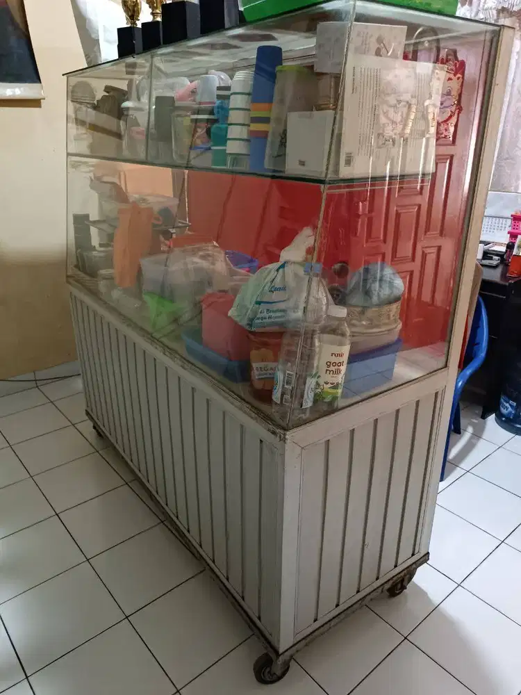 Dijual steling bekas kualitas ukuran 153cm cocok untuk usaha kuliner
