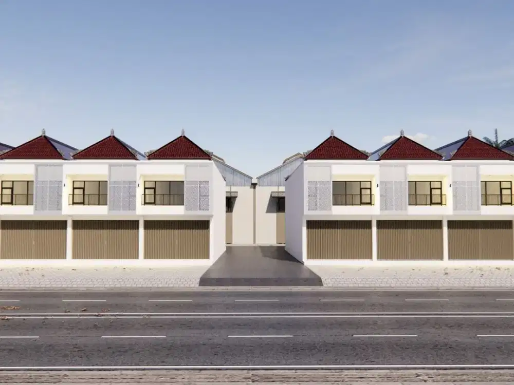 Ruko Baru 2 Lantai di Pusat Kota Disewakan, di Mahendradatta Area