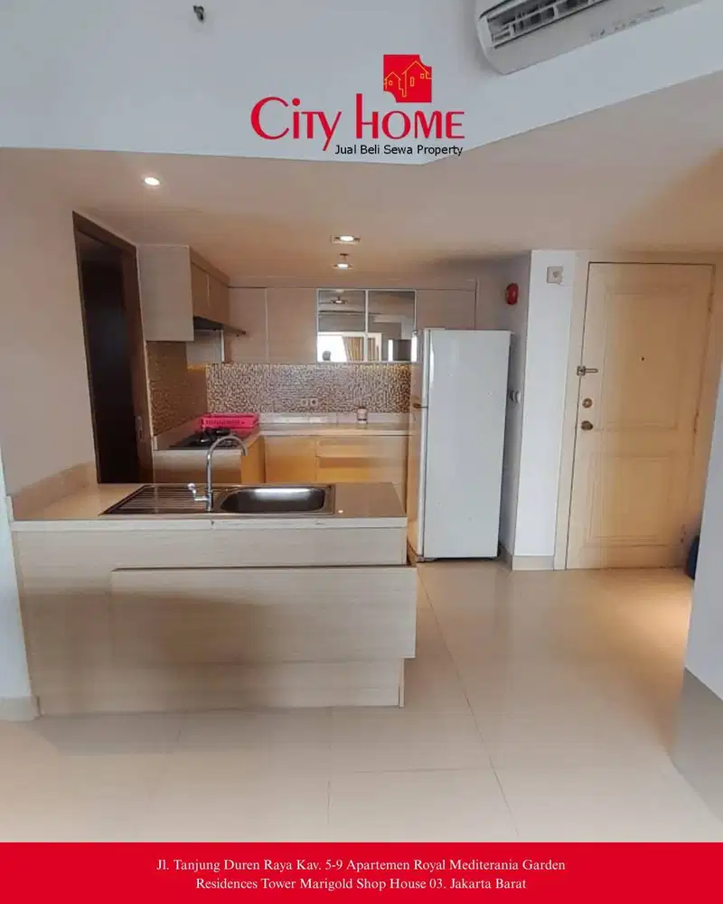 Disewakan Apartemen 2 Kamar Condo Minium Taman Anggrek