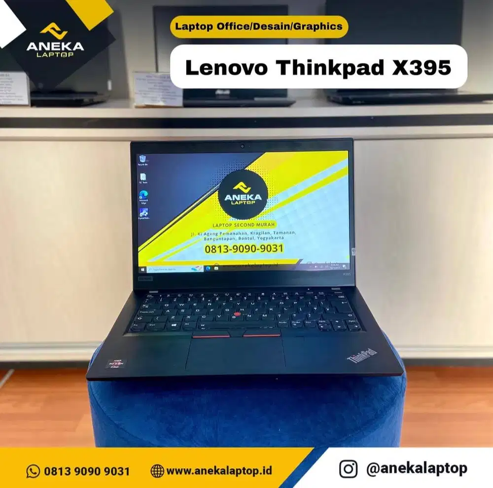 Laptop Gahar & Handal Touchscreen! Lenovo ThinkPad X395